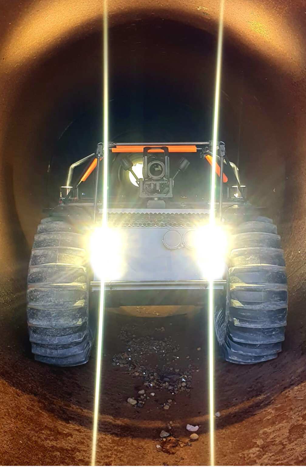 Rover de inspección terrestre