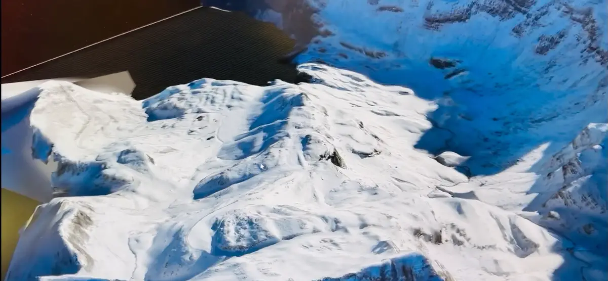 Modelo 3D del terreno generado con LiDAR por Pirodrone