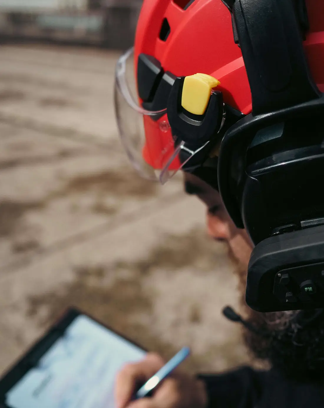 Operación de inspección térmica con dron