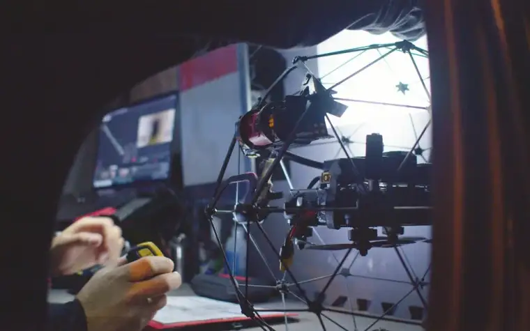 Inspección de tuberías con dron